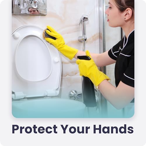 FMP Brands 361260 Pairs Non-Slip Rubber Gloves