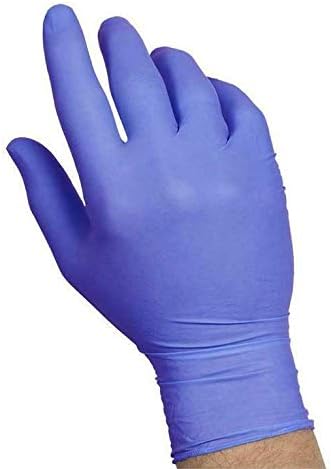 Sysco High Performance Nitrile Gloves Large Powder Free Blue Clear 100 Count