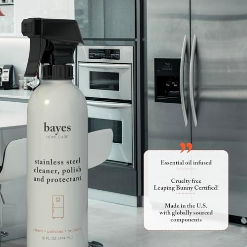 Bayes Stainless Steel Cleaner 16oz 6 Pack