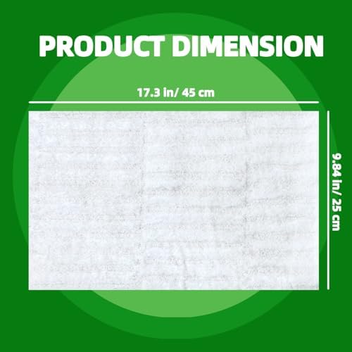 SUZZYVINE XL Dry Mop Pads 80 Count Nonwoven Floor Wipes