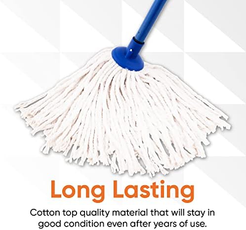 Superio Cotton Mop Head Refill - 10 Strings