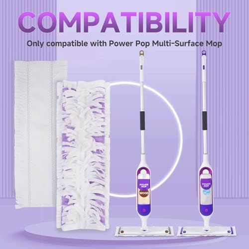 WENGROU Power Mop Refills Pads 30 Count 1