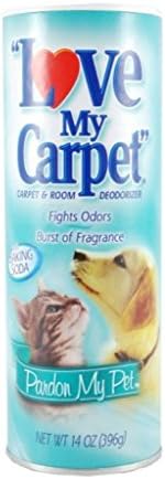 Love My Carpet 2-in-1 Odor Remover Room Freshener 2-Pack