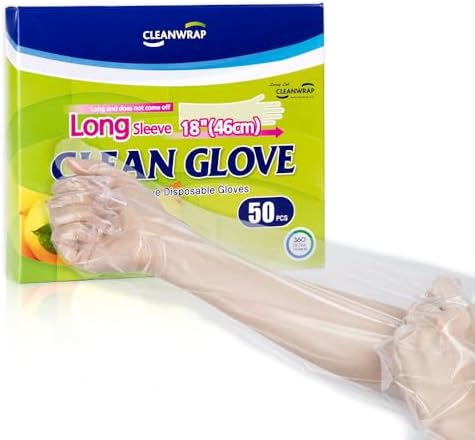 Cleanwrap Disposable Gloves Short and Long LDPE BPA Free