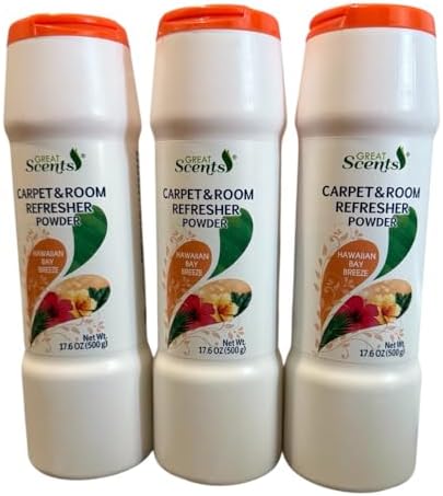Great Scents Carpet Refresher Powder Hawaiian Bay Breeze 176 oz Pack of 3