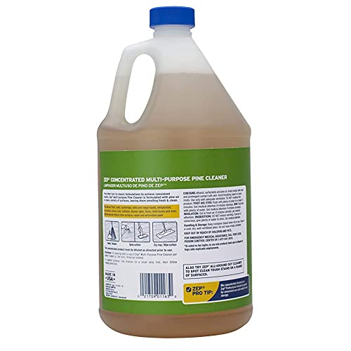 Zep Concentrated Pine Cleaner 128 oz Case of 4 1