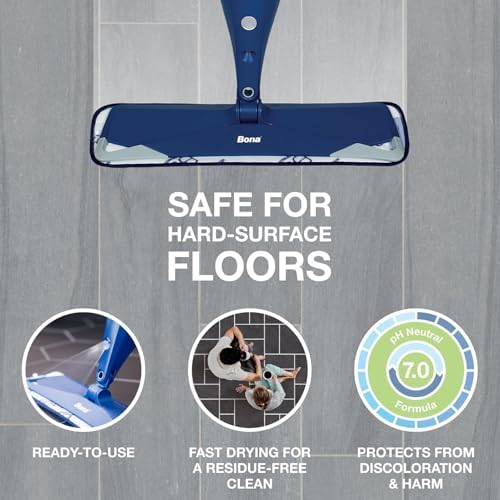 Bona Multi-Surface Floor Cleaner Spray Mop Refill - 34 fl oz - Unscented