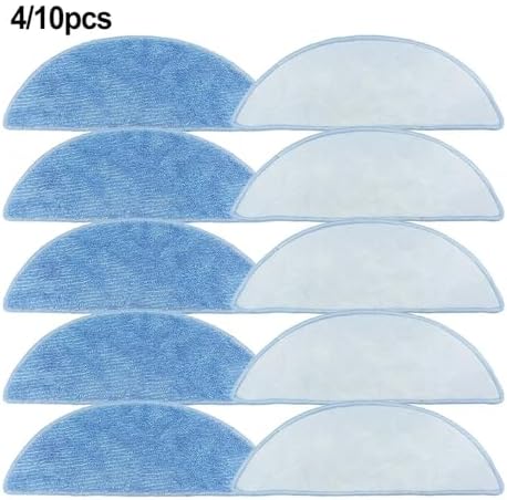 Vamarads Microfiber Mop Pads 4 Pack Compatible with Ecovacs YEEDI Y1 Pro Robot Vacuum Cleaner