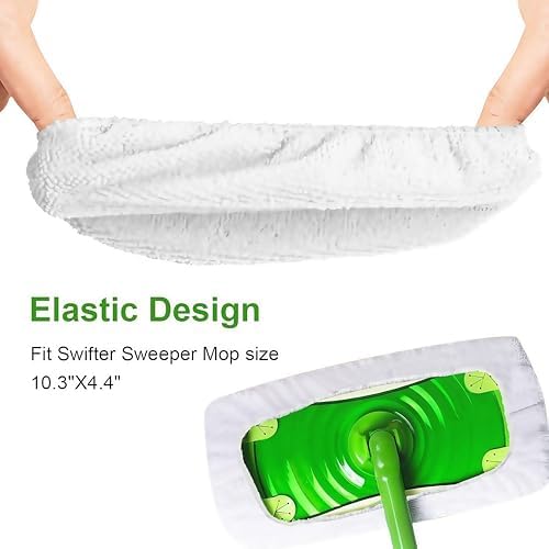 Sgizoku Mop Pad Refills for Swiffer Sweeper 3 Pack