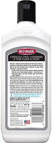 Weiman Stainless Steel Cleaner Polish 2 Pack