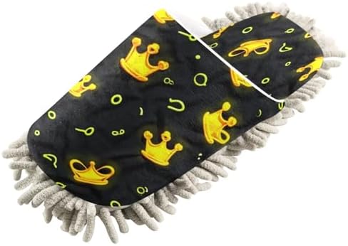 Zhirexin Cartoon Crown Cleaning Slippers 1