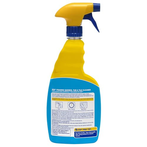 Zep Foaming Tub Tile Cleaner - 32 oz Case of 4