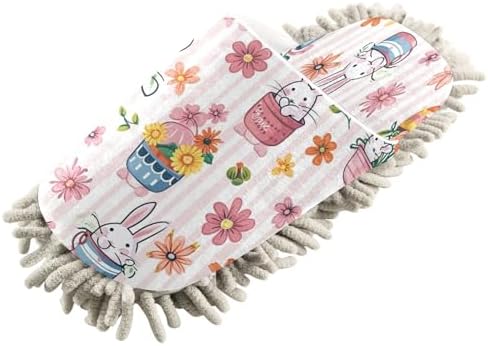 Zhirexin Microfiber Mop Slippers for House Cleaning 1