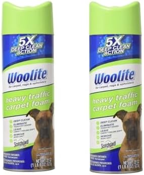 Woolite One Step Foam Carpet Cleaner 22 oz 2 Pack