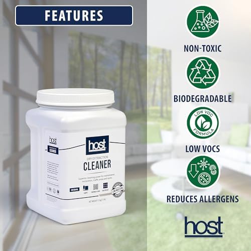 HOST Dry Extraction Cleaner - Natural Non-Toxic Floor Cleaner