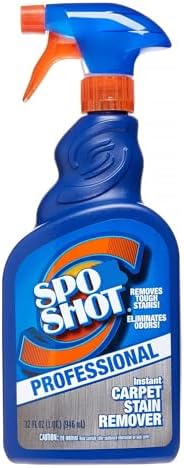 Spot Shot Professional Instant Carpet Stain Remover 32 oz Trigger Spray Pack of 2