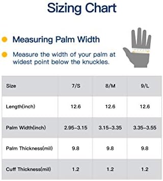 LANON 3 Pairs Skin-Friendly Cleaning Gloves Non-Slip Reusable Brilliant White Medium 1