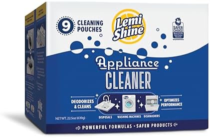 Lemi Shine Appliance Cleaner Deodorizer - 9 Pouches