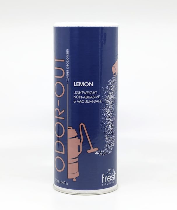 Fresh Products Odor Out Lemon Carpet Rug Deodorizer 12oz
