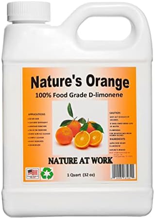 Natures Orange 100 Pure D-Limonene Cleaner 32 Fl Oz