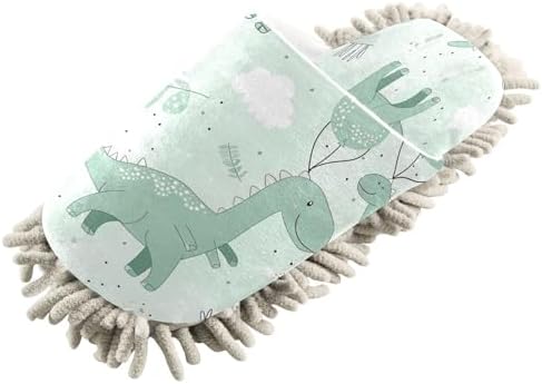 Zhirexin Durable Microfiber Mop Slippers for Home Cleaning