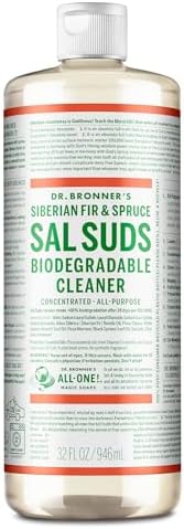 Dr Bronners Sal Suds Biodegradable Cleaner 32 oz 1