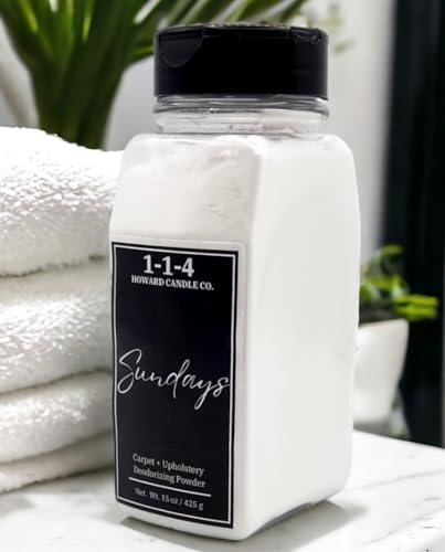 Powerful Sundays Fresh Linen Scented Deodorizer Powder