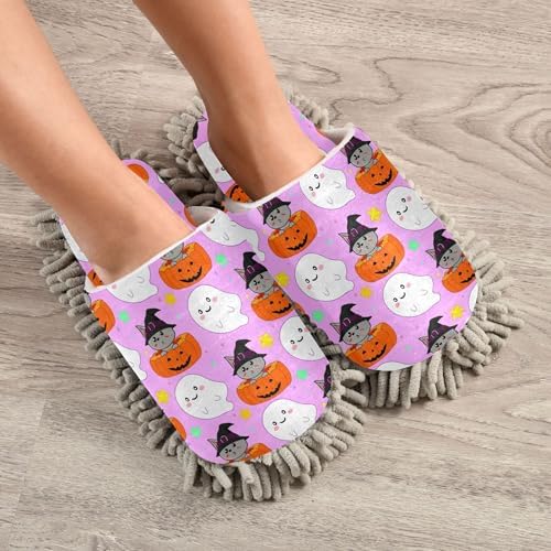Burbuja Boo Animal Mop Slippers for Women Men