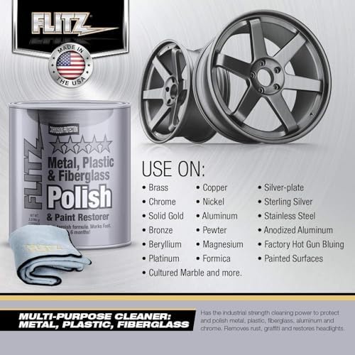 Flitz Multi-Purpose Metal Polish Paste 1 Gallon