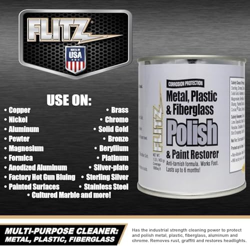 Flitz Multi-Purpose Metal Polish Paste - 1lb Can