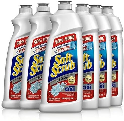 Soft Scrub Multi-Purpose Cleaner with Oxi 36 Ounce Pack of 6 1
