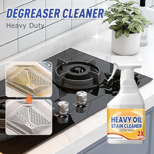 Heavy Duty Kitchen Oil Cleaner with Fresh Scent