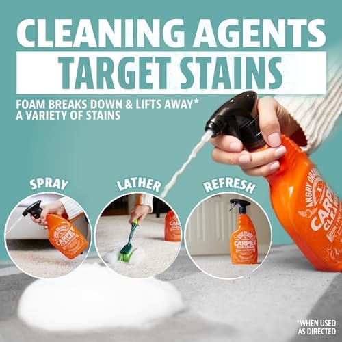 ANGRY ORANGE Foaming Carpet Cleaner - 24 oz Value Pack