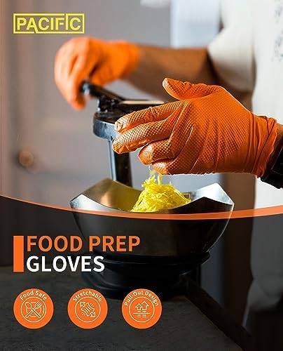 PACIFIC PPE Nitrile Gloves 8 Mil 100 Count