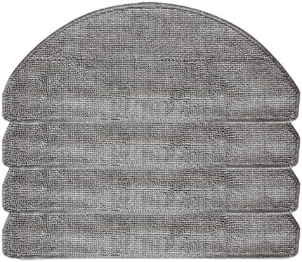 4 Pack Mop Cloths Compatible with Vyzzle D10 V20 L10 Robotic Vacuum
