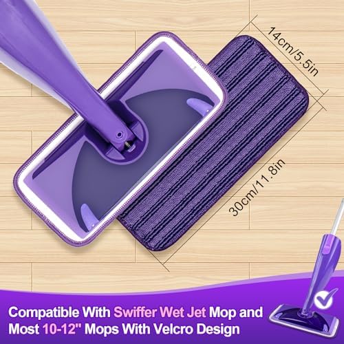 Updated Cationic Swiffer Wet Jet Replacement Mop Pads