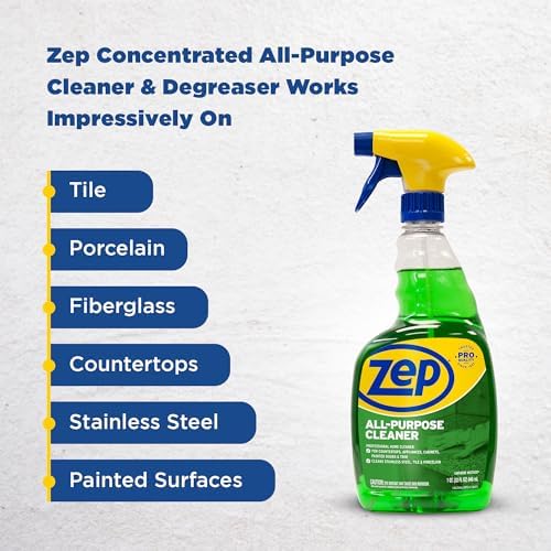 Zep All-Purpose Cleaner 32 oz Case of 4 for All Surfaces