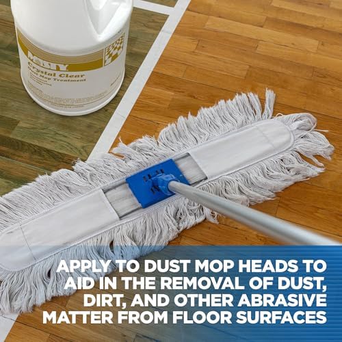 MISTY Crystal Clear Dust Mop Treatment - 1 Gallon Case of 4