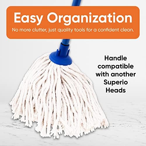 Superio Cotton Mop Head Refill - 10 Strings