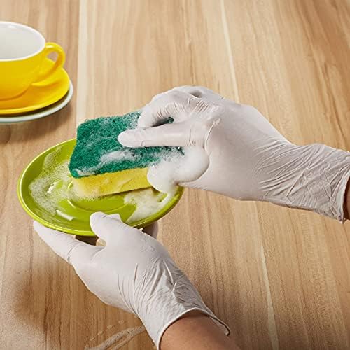Kids Nitrile Gloves 100 PCS - Latex Free for Crafting Cooking