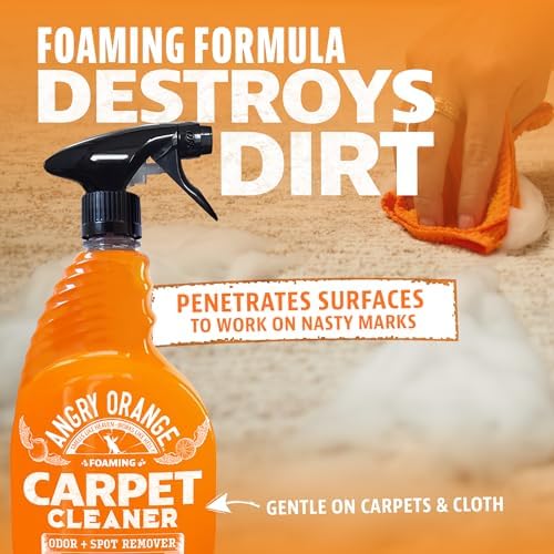 ANGRY ORANGE Foaming Carpet Cleaner - 24 oz Value Pack