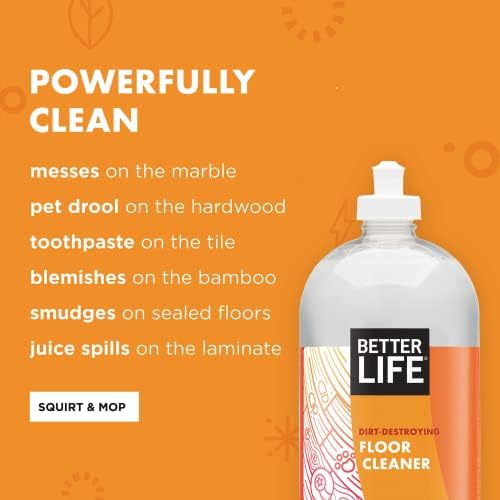 Better Life Floor Cleaner - Citrus Mint 32oz 1