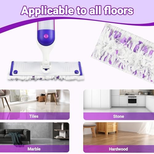 32 Count Swiffer PowerMop Refill Pads - Multi-Surface Wood Floor Compatible