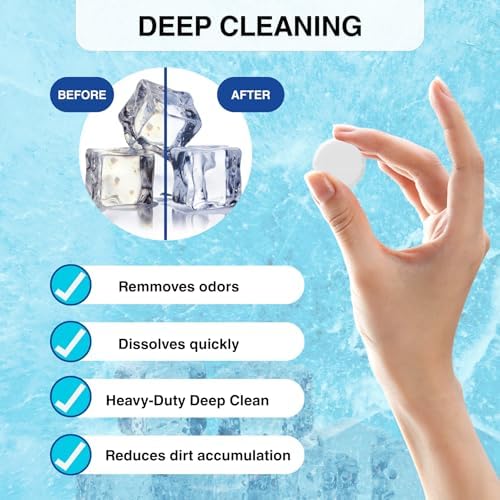 Flowcheer Ice Maker Cleaner Tablets 24 Count