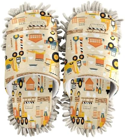 Bulletgxll Mopping Slippers for Hardwood Tile Floors