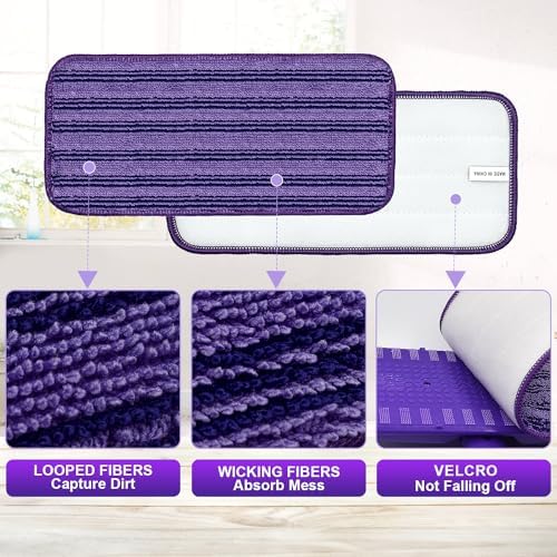 Updated Cationic Swiffer Wet Jet Replacement Mop Pads