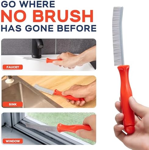 3 Pcs Crevice Cleaning Brush Set for Household Use 1