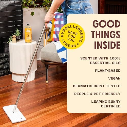 Aunt Fannies Ultra Concentrated Hardwood Floor Cleaner 32 oz Bright Lemon Scent