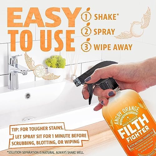 ANGRY ORANGE Citrus Cleaner Spray 24 oz Value Pack 1