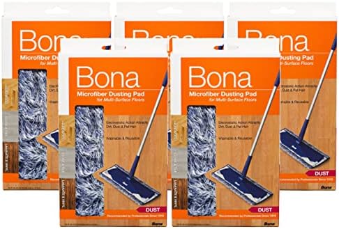 Bona MicroPlus Dusting Mop Pad - 5 Pack